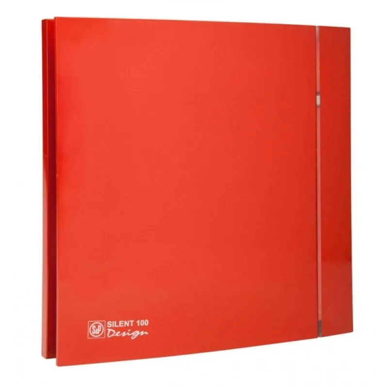 Вентилятор SILENT-100 CZ RED DESIGN - 4C — фото, характеристики