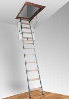 Фото Лестница чердачная металлическая ASTARK 120x70x280 в интернет-магазине kupiluki.by