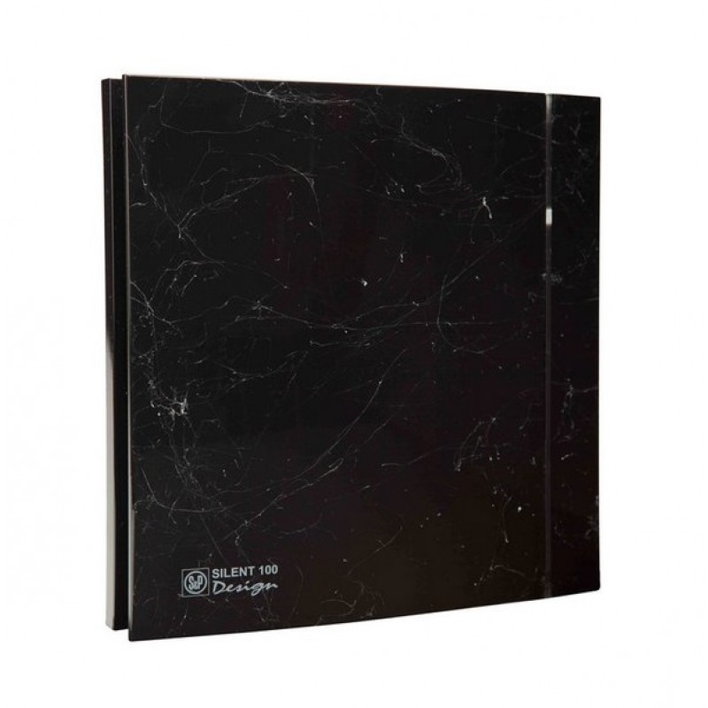 Вентилятор SILENT-100 CZ MARBLE BLACK DESIGN – 4C — фото, характеристики