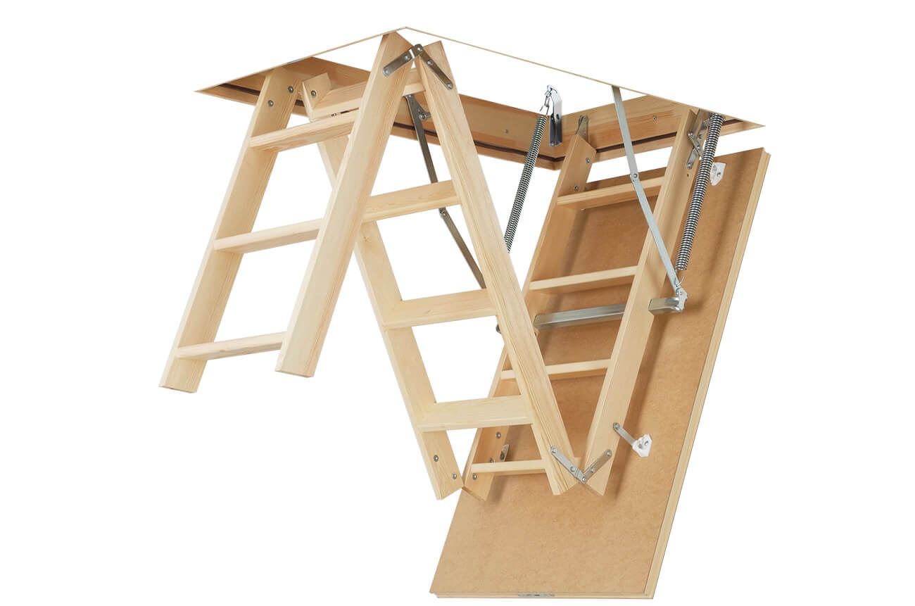 Лестница чердачная Fakro SMART LWS Plus 70x130x305 — фото, характеристики