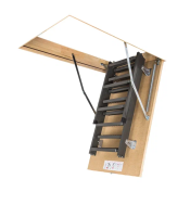 Фото Лестница складная металлическая Fakro Smart LMS 70x130x305 в интернет-магазине kupiluki.by
