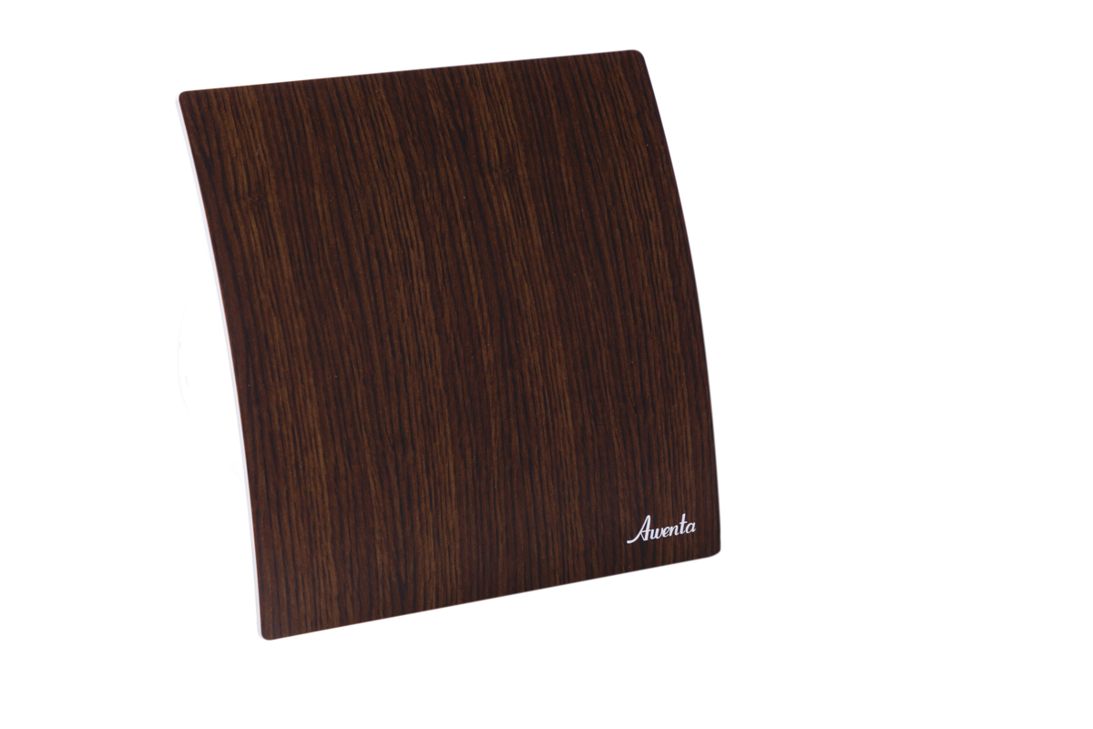 Вентилятор вытяжной Awenta System+ Silent 100H Escudo Drewno Wenge / KWS100H-PEDW100 — фото, характеристики