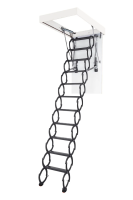 Лестница ножничная металлическая LOFTSTEP LCS (CH) 60*120/300 — фото, характеристики