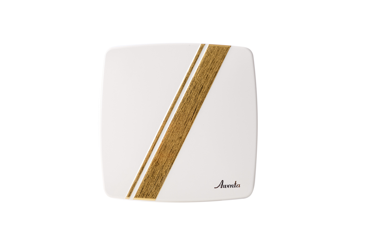 Вентилятор вытяжной Awenta System+ Silent 100H Linea Ecru / KWS100H-PLE100 — фото, характеристики