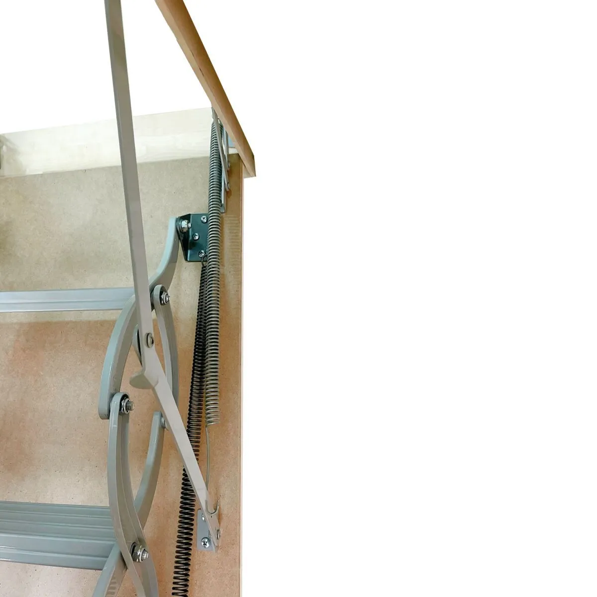 Чердачная ножничная лестница LOFTSTEP LST Lite 70×80×280 см — фото, характеристики