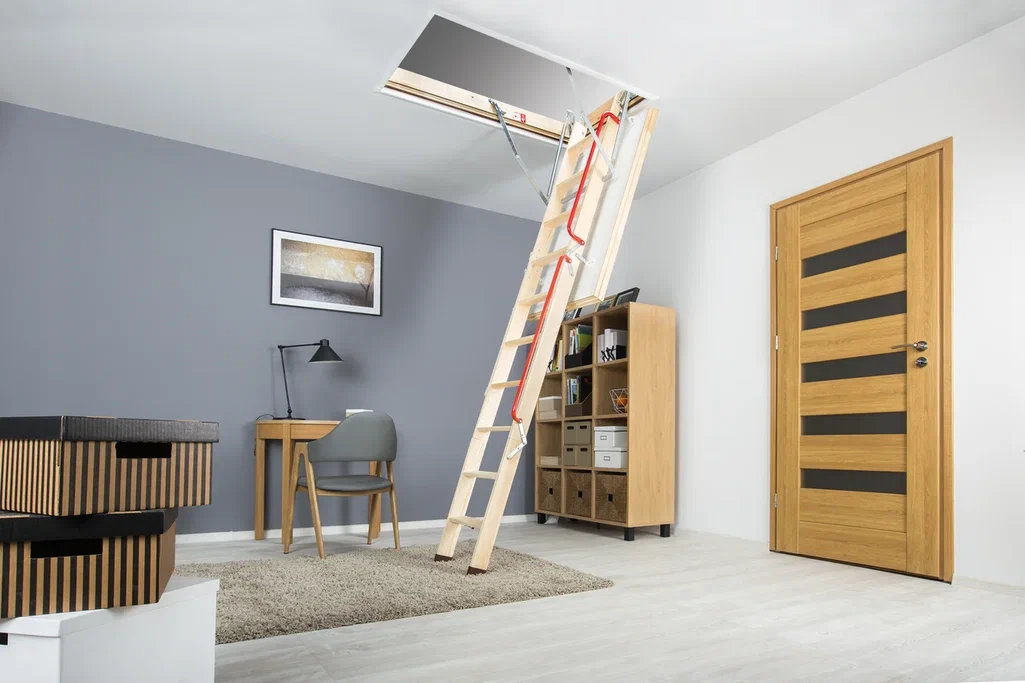 Чердачная лестница FAKRO LWL Extra 60×120×280 см — фото, характеристики