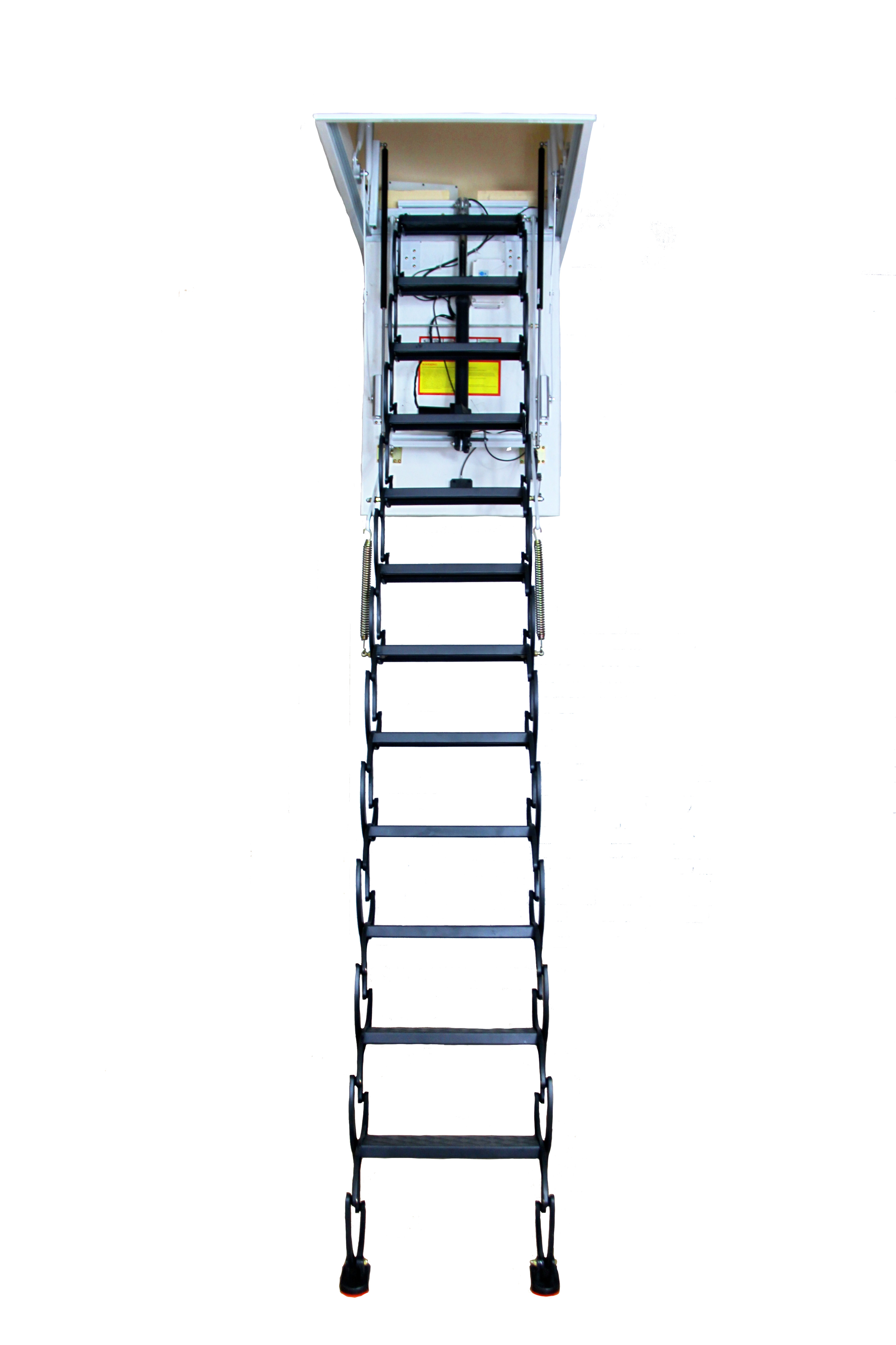 Чердачная ножничная лестница LOFTSTEP LCS-E (CH) 70×120×300 см — фото, характеристики