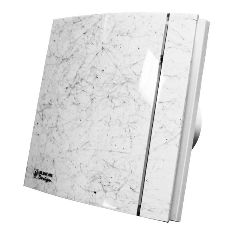 Вентилятор SILENT-100 CZ MARBLE WHITE DESIGN – 4C — фото, характеристики