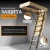 Фото Чердачная лестница Docke Standard Metal 60x120x280 в интернет-магазине kupiluki.by Фото Чердачная лестница Docke Standard Metal 60x120x280 в интернет-магазине kupiluki.by