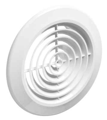 Фото Диффузор круглый Виенто с фланцем 125 мм в интернет-магазине kupiluki.by