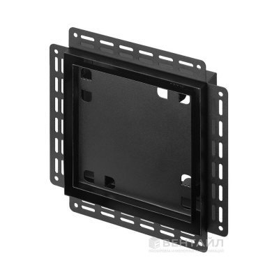 Вентиляционная решетка VRB 240x240 Tile / AURA 5C (черная) детальное фото