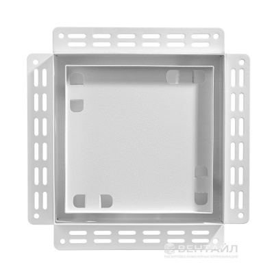 Вентиляционная решетка VRW 240x240 Tile / SLIM 5C (белая) детальное фото