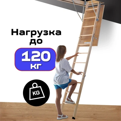 Фото Чердачная лестница Docke Standard 60x120x280 в интернет-магазине kupiluki.by