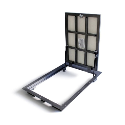 Фото Напольный люк с газовыми амортизаторами Портал 60-90 в интернет-магазине kupiluki.by