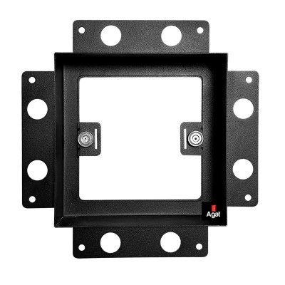 Вентиляционная решетка Keramo Air 170x170 (Черная) детальное фото