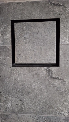 Вентиляционная решетка Keramo Air 200x200 (Черная) детальное фото