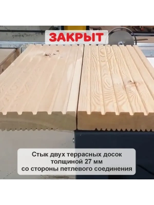 Люк напольный Лифт 50х70П детальное фото