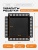 Вентиляционная решетка VRB 200x200 Paint / SILENT 100CZ (чёрная) детальное фото