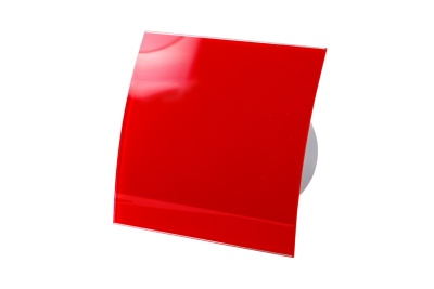 Фото Вентилятор вытяжной Awenta System+ Turbo 100H Escudo Glass Czerwony Polysk / KWT100H-PEGR100P в интернет-магазине kupiluki.by