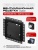 Вентиляционная решетка VRB 200x200 Tile / SLIM 4C (черная) детальное фото