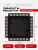 Вентиляционная решетка VRB 200x200 Tile / SLIM 4C (черная) детальное фото