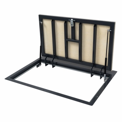 Люк напольный с амортизаторами Герметичный 50х80П детальное фото