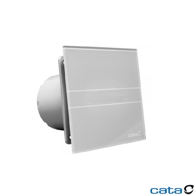 Фото Вентилятор CATA E-100 GST GLASS SILVER TIMER в интернет-магазине kupiluki.by