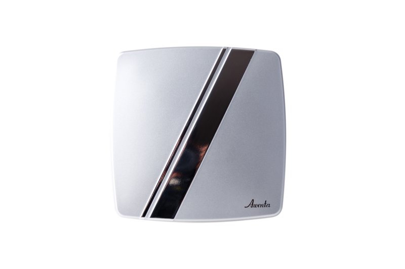 Вентилятор вытяжной Awenta System+ Turbo 100H Linea Satyna / KWT100H-PLS100 — фото, характеристики