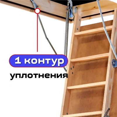 Фото Чердачная лестница Docke Standard 60x120x280 в интернет-магазине kupiluki.by