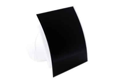 Фото Вентилятор вытяжной Awenta System+ Silent 100 Escudo Glass Czarny Polysk / KWS100-PEGB100P в интернет-магазине kupiluki.by