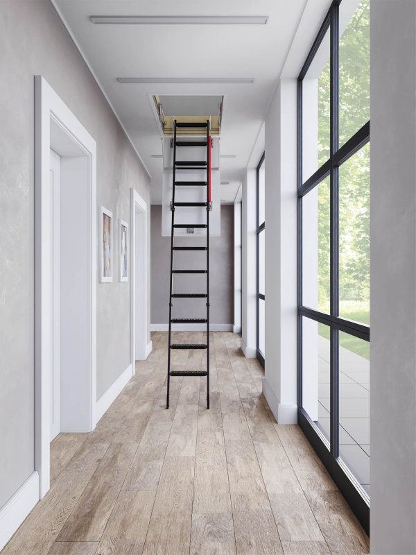 Чердачная лестница FAKRO LME 70×120×280 см — фото, характеристики