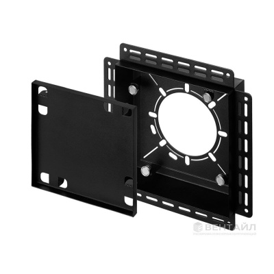 Решетка под плитку с маяком Вентайл Керамо-УВМ 240x240 черная (для вентилятора D125) детальное фото