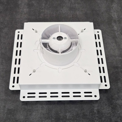 Решетка + вентилятор Keramo-M White 240x240 / STILL-B 125CH (датчик влажности) детальное фото