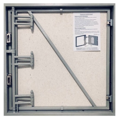Фото Стальной люк под плитку Шаркон 40x60 в интернет-магазине kupiluki.by