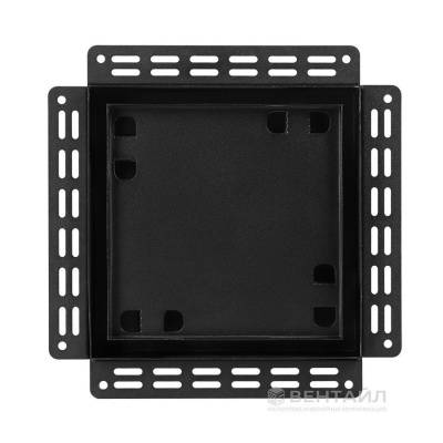 Вентиляционная решетка VRB 260x260 Tile / SILENT 300CZ (черная) детальное фото