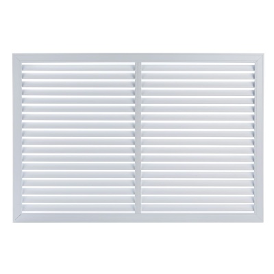Фото Решетка радиаторная ПВХ белая, 600x1200 в интернет-магазине kupiluki.by