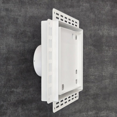 Решетка + вентилятор Keramo-M White 240x240 / STILL-B 125CH (датчик влажности) детальное фото