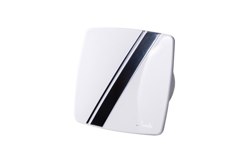 Вентилятор вытяжной Awenta System+ Silent 100T Linea Bialy / KWS100T-PLB100 — фото, характеристики