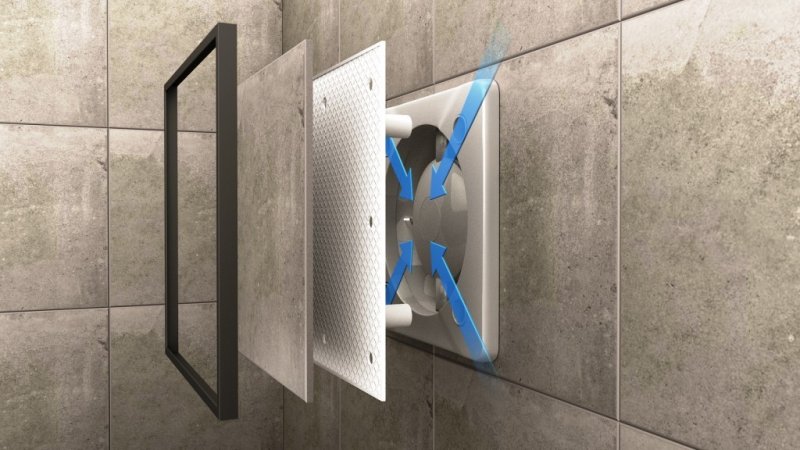 Вентилятор вытяжной Awenta System+ Silent 100T Inside / KWS100T-PI100 — фото, характеристики