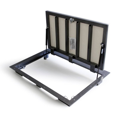 Фото Напольный люк с газовыми амортизаторами Портал 90-60 в интернет-магазине kupiluki.by