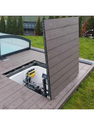 Люк напольный Лифт 50х80П детальное фото