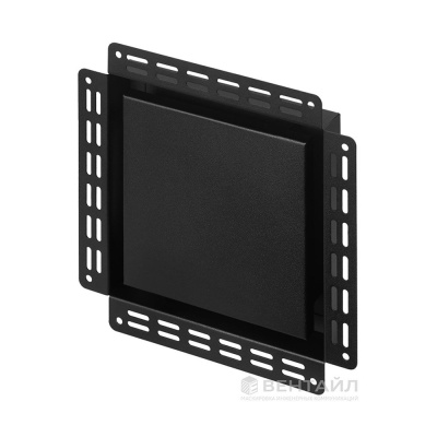 Вентиляционная решетка VRB 200x200 Paint / SLIM 4C (черная) детальное фото