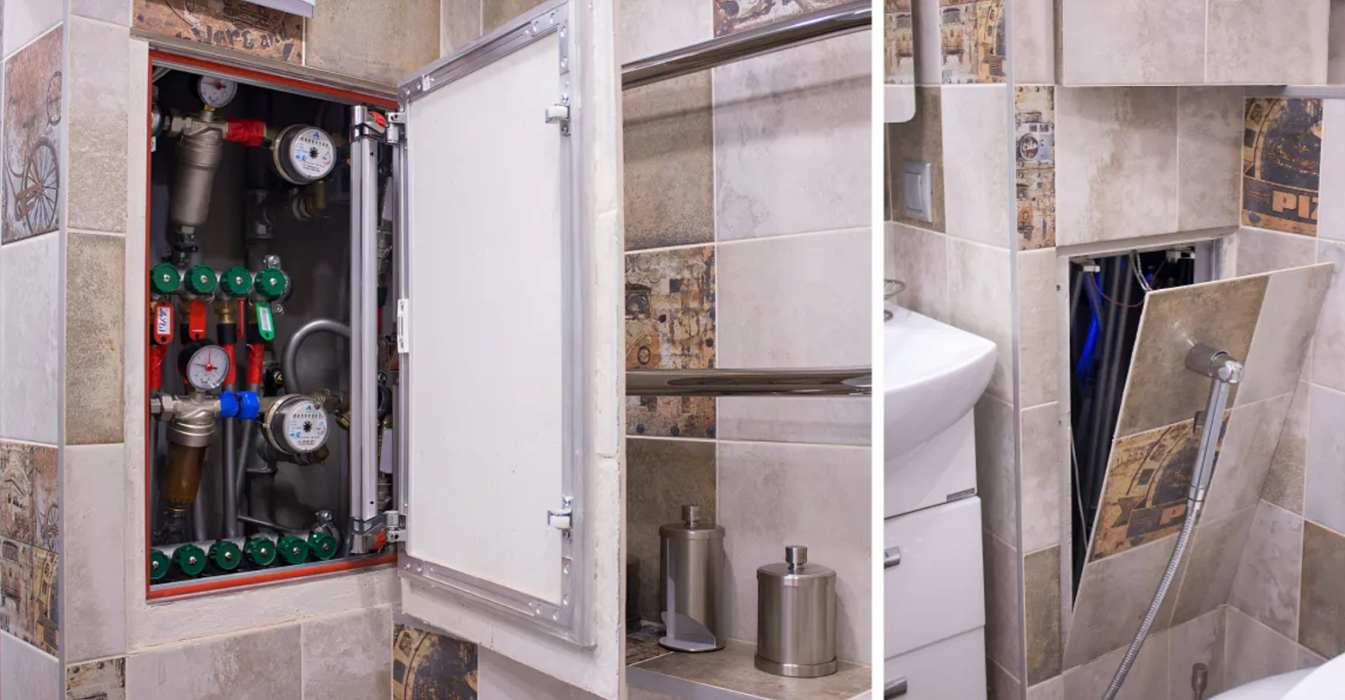 Изготовление люков под плитку на заказ