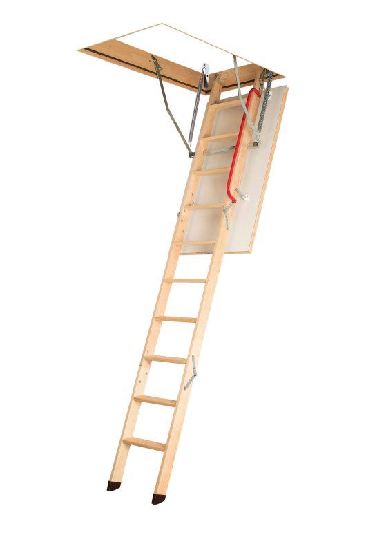 Лестница чердачная Fakro KOMFORT LWK Plus 60x120x335 — фото, характеристики