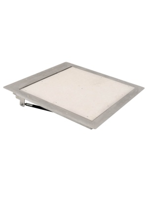 Фото Алюминиевый люк напольный с газовыми амортизаторами Погребок АЛЮМ 80-120П в интернет-магазине kupiluki.by