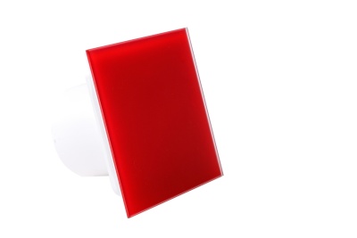 Вентилятор вытяжной Awenta System+ Turbo 125H Trax Glass Czerwony Mat / KWT125H-PTGR125M детальное фото