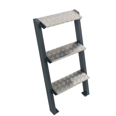 Фото Лестница в подвал (алюминиевые ступени) в интернет-магазине kupiluki.by Фото Лестница в подвал (алюминиевые ступени) в интернет-магазине kupiluki.by