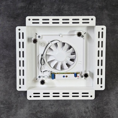 Решетка + вентилятор Keramo-White 200x200 / STILL-B 100CТ (таймер) детальное фото