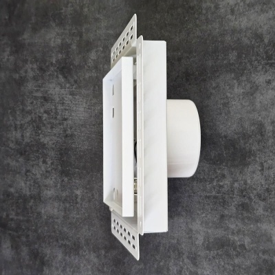 Решетка + вентилятор Keramo-White 240x240 / STILL-B 125CK (белая) детальное фото