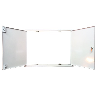 Фото Двухстворчатый металлический люк с замком Event ЛММЗ 80х70 в интернет-магазине kupiluki.by